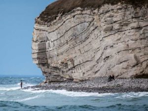 guided tour at Stevns Klint UNESCO